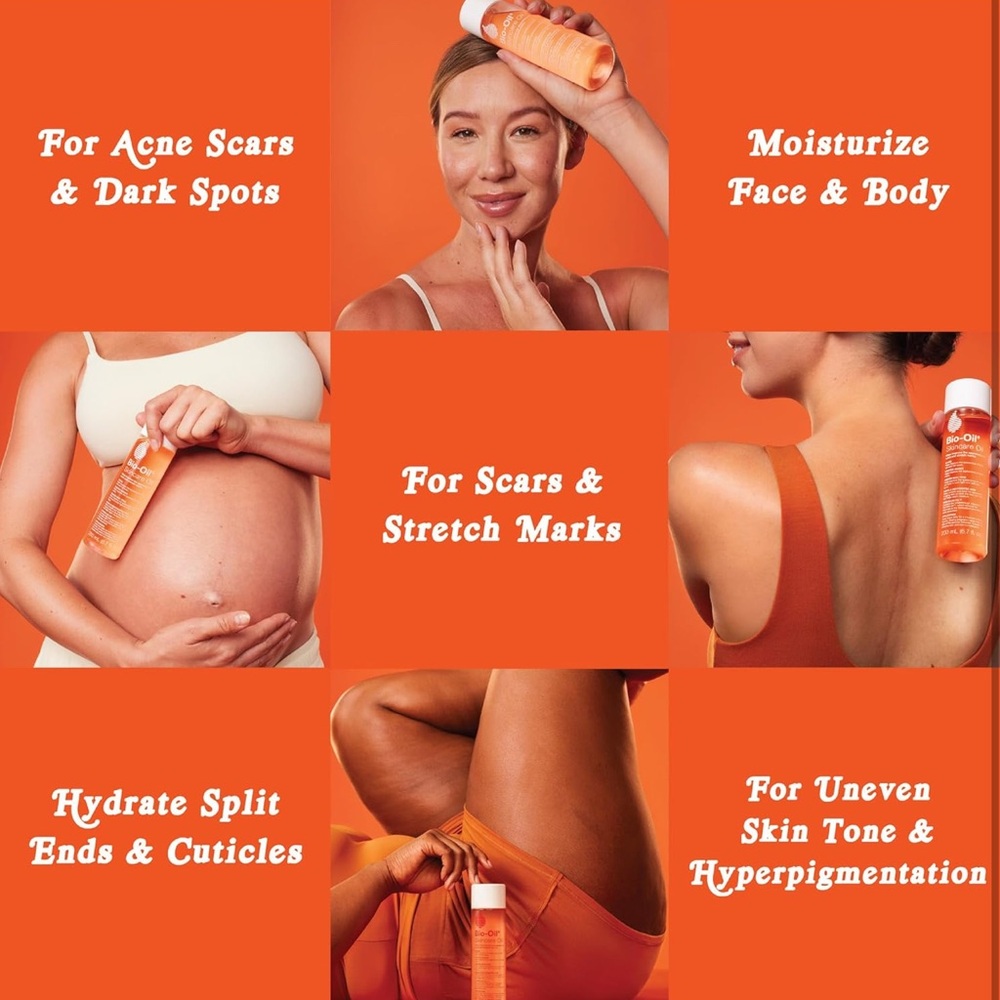 Bio-Oil | Skincare Oil | Helps Appearance of Stretch Marks Scars Uneven Skin NWT